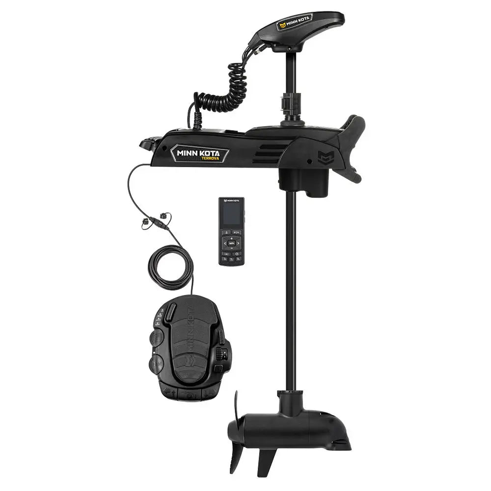 Minn Kota Terrova QUEST 90/115 Trolling Motor with Wireless Remote and Dual Spectrum CHIRP Sonar