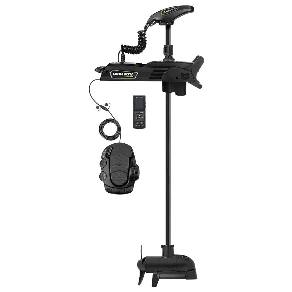 Minn Kota Terrova QUEST 90/115 Trolling Motor with Wireless Remote and MEGA Down/Side Imaging - 24/36V, 60-Inch Shaft, 90/115 lbs Thrust