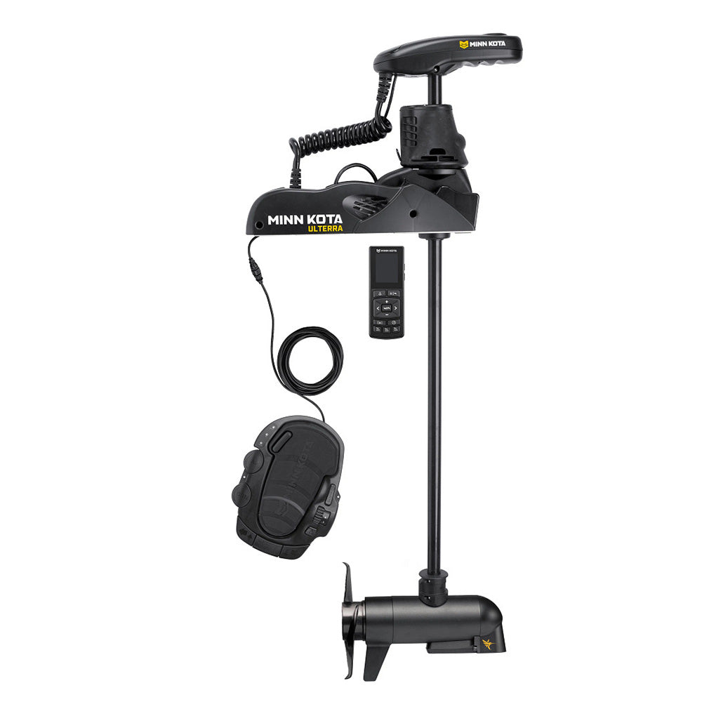 Minn Kota Ulterra 80 Trolling Motor with Wireless Remote and MEGA Down Imaging – 24V, 80 lb Thrust, 60-Inch Shaft