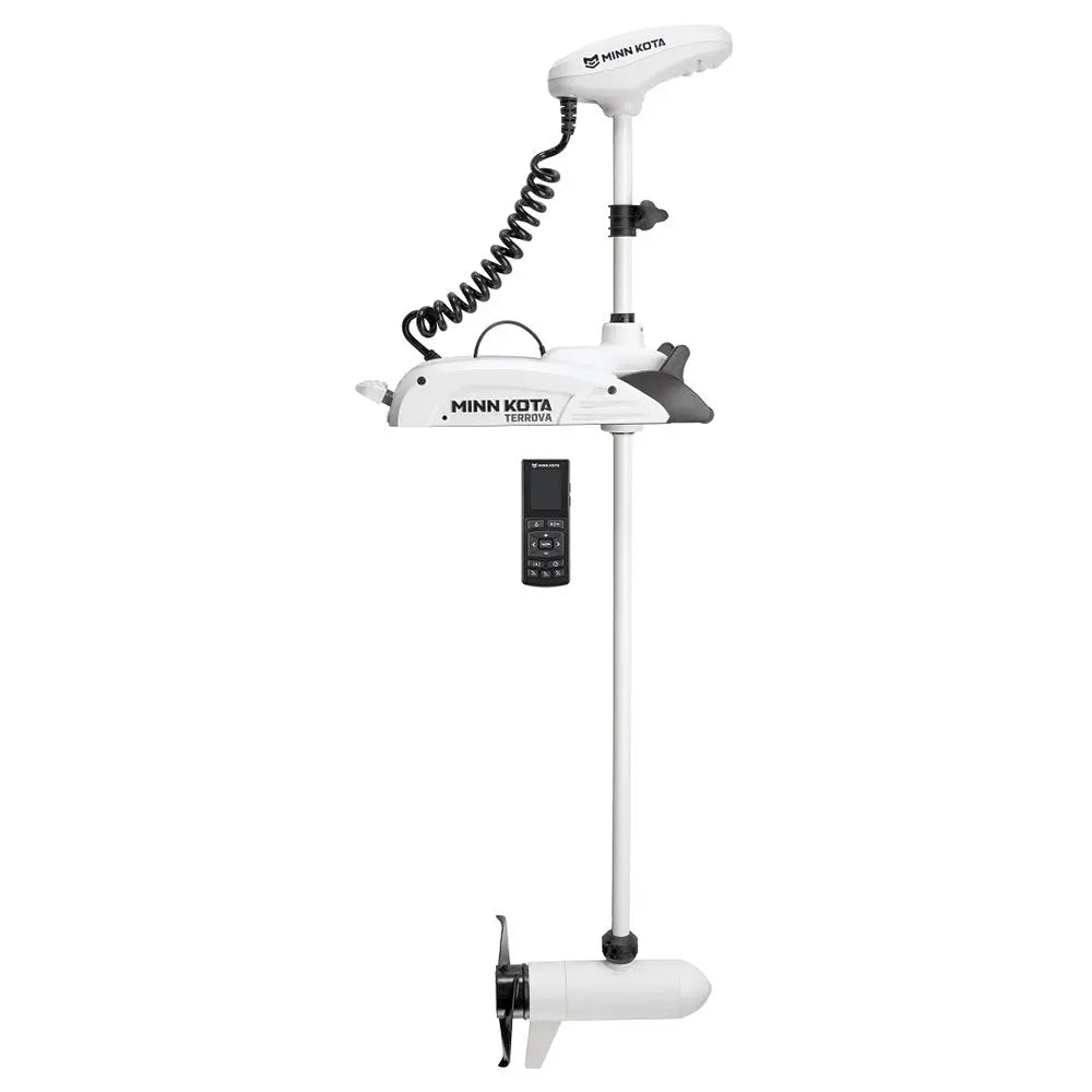 Minn Kota Riptide Terrova 80 LB 54-Inch Saltwater Electric Trolling Motor with Wireless Remote and GPS