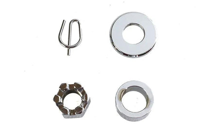 Colony Chrome Rear Axle Spacer Kit for Harley Davidson XL (1986-1995) by Colony