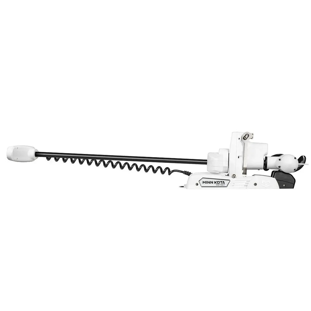 Minn Kota Riptide Instinct QUEST 90/115 Trolling Motor with Wireless Remote – 24/36V, 90/115 lbs, 100" Shaft – White