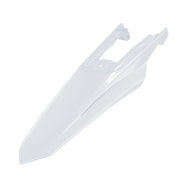 Polisport Replica Rear Fender White for Off-Road and Motorcycle Bikes - Part 8687400002
