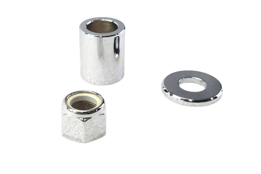 Colony Front Axle Spacer Kit for Harley Davidson FXSTS – Smooth Style Chrome by Colony