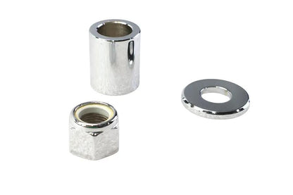 Colony Front Axle Spacer Kit for Harley Davidson FXSTS – Smooth Style Chrome by Colony