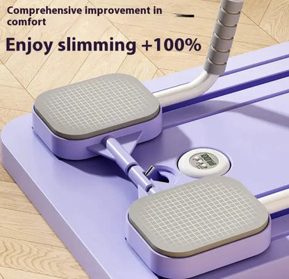 Household Abdominal Wheel Fitness Board Atticus Goods