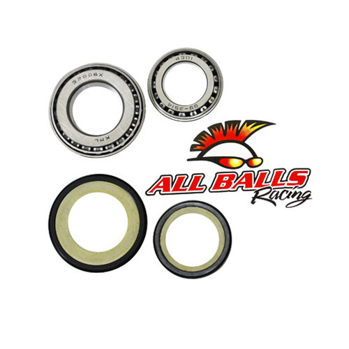 All Balls Racing Steering Stem Bearing Kit for Enhanced Motorcycle Handling - Part #22-1025