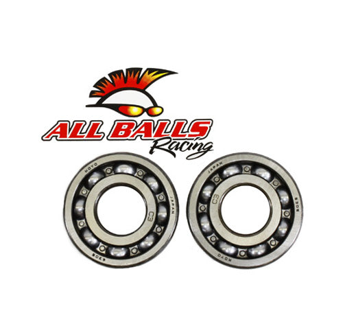 All Balls Racing Crankshaft Bearing Kit (Part #24-1048) for Motorcycle and ATV Engines
