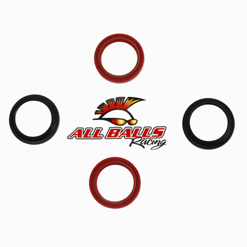 All Balls Racing Fork & Dust Seal Kit (Part #56-122) for Motorcycle Suspension