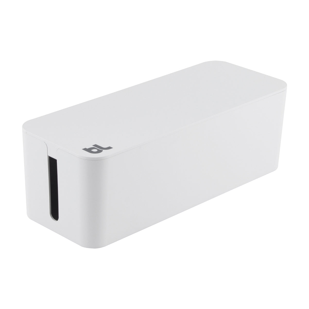 BLUELOUNGE CableBox Cable Management Box, White, BLUCB-01-WH