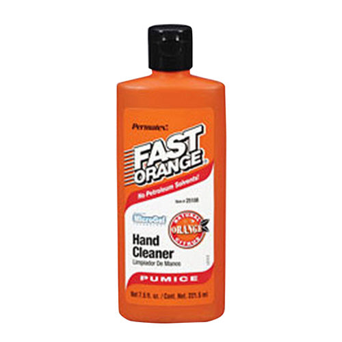 Permatex Fast Orange Pumice Lotion 7.5 oz – Heavy-Duty Hand Cleaner with Abrasive Pumice for Effective Removal of Dirt and Grease