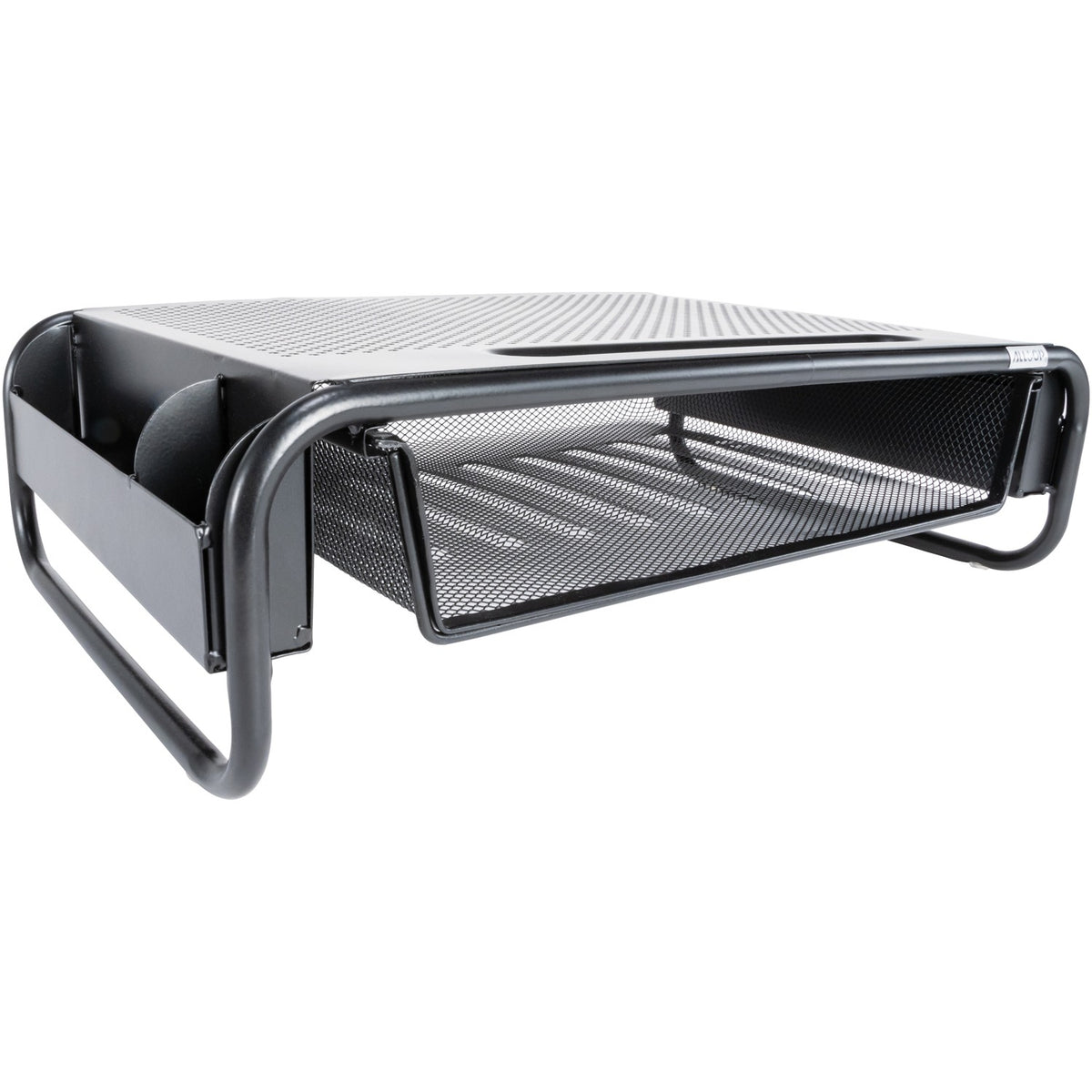 Allsop Monitor Stand and Organizer, Black, Part Number 32166