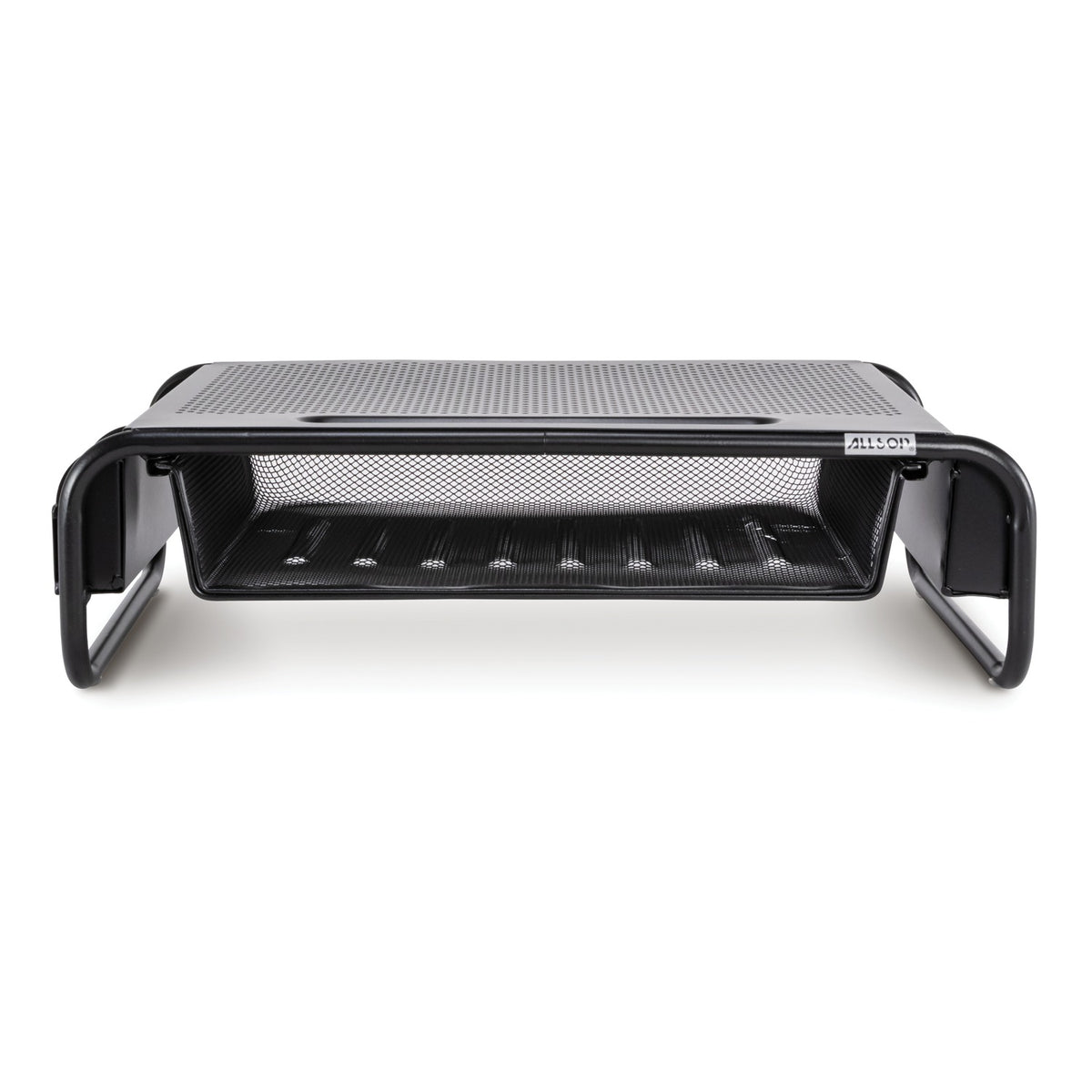 Allsop Monitor Stand and Organizer, Black, Part Number 32166