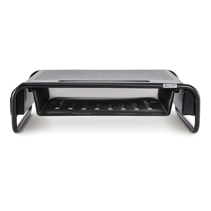 Allsop Monitor Stand and Organizer, Black, Part Number 32166