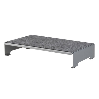 ALLSOP(R) TCHSTYL Steel Monitor Stand with Under-Storage and Felt Surface
