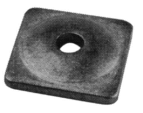 WOODYS Square Aluminum Plate 5/16 inch - Pack of 24