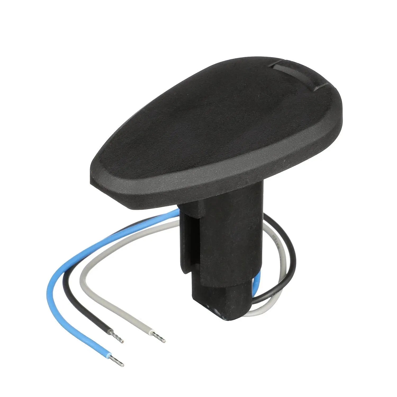 Attwood 910T Series Teardrop Base 3-Pin Black Composite Cover