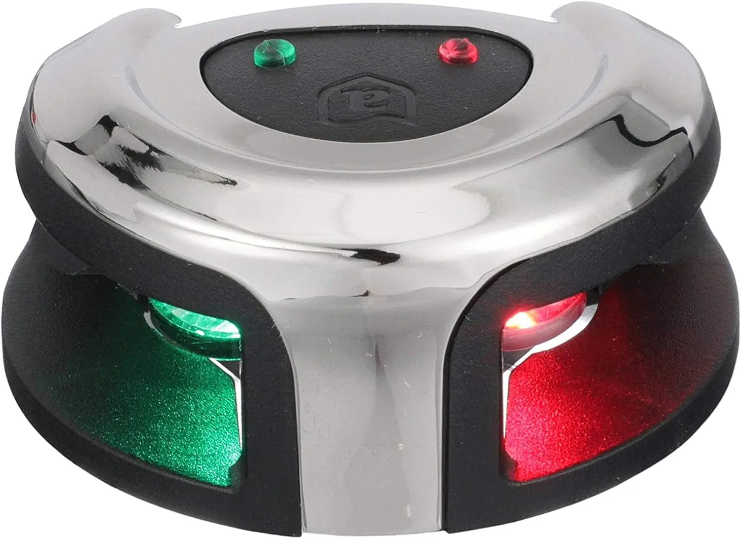 Attwood LightArmor Deck Mount LED Navigation Light 2NM Stainless Steel Bi-Color