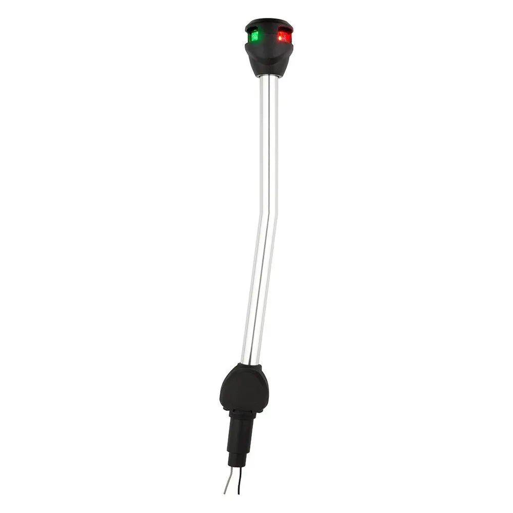 Attwood LightArmor Bi-Color 10in Angled Locking Collar Pole 2-Pin LED