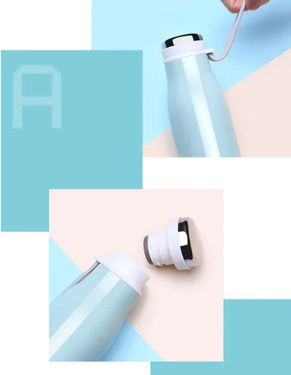 AKS Insulated Water Bottle for Couples - 500ml Atticus Goods