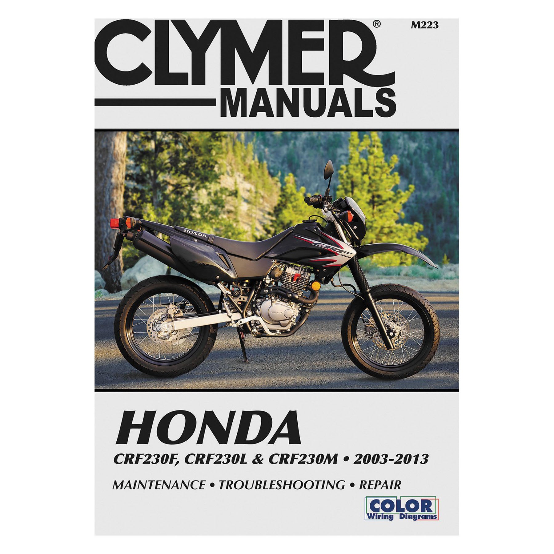 CLYMER Honda CRF230 Series Repair Manual - Part Number CM223