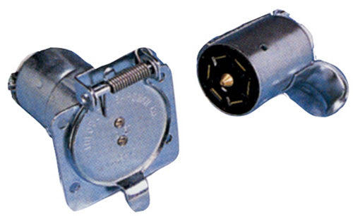 Cequent Towing 50-57-503 7-Way Metal Connector for Vehicle Trailers