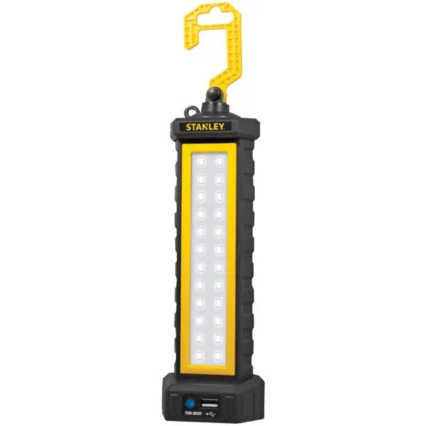 Stanley (BB24PS) Li-Ion Rechargeable LED Work Light with Magnetic Base and USB Charging