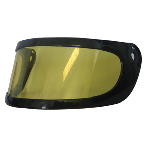 OGK BH02X Bell Helmet Replacement Shield Dual Lens - Yellow