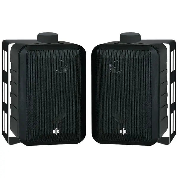 RTR 3WAY SPEAKERS BLACK