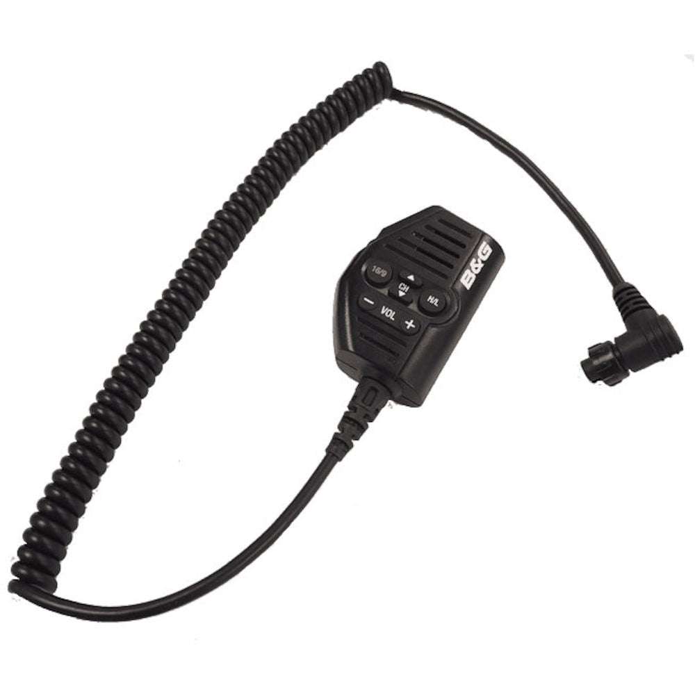 B&G V60 VHF Fist Microphone - Model 000-14922-001 for Marine Radio Communications