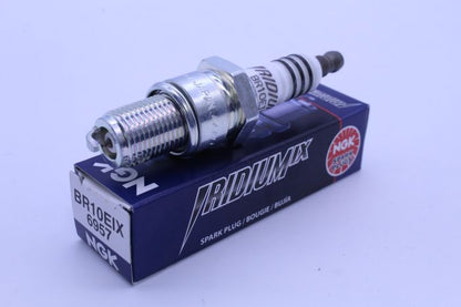 NGK 6957 BR10EIX Iridium IX Spark Plug with Solid Terminal