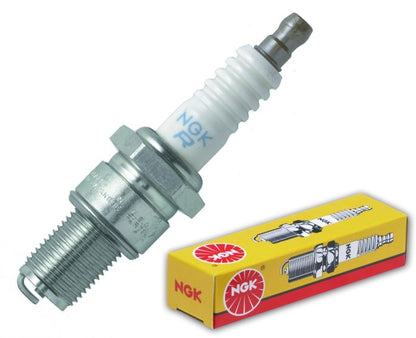 NGK BR8ES Nickel Spark Plug with Solid Terminal and 0.8mm Gap