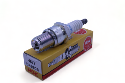 NGK 4677 BR9ECS Nickel Spark Plug with 0.8mm Gap - Reliable Ignition for Your Vehicle