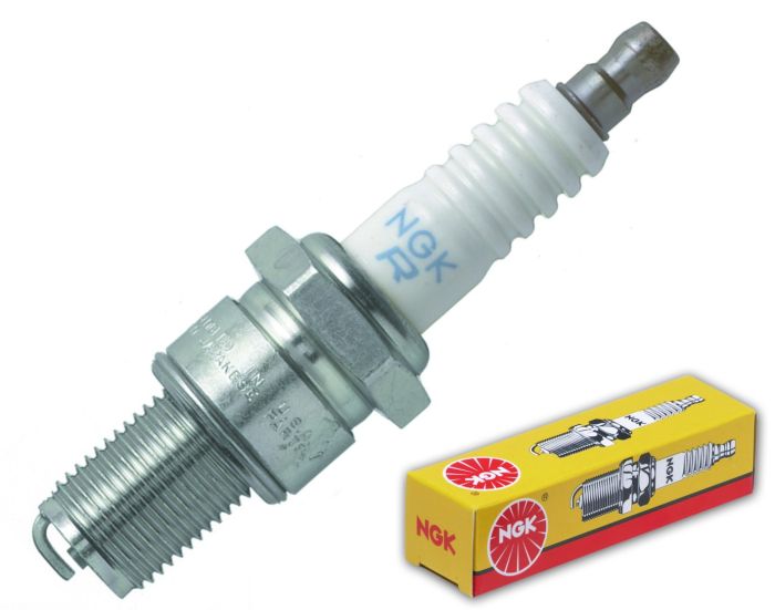 NGK BR9ES Nickel Spark Plug with Solid Terminal - Part Number 3194