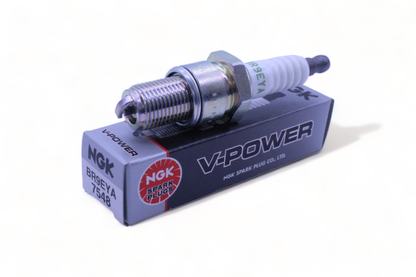 NGK 7548 BR9EYA V-Power Spark Plug - Foul-Resistant Performance
