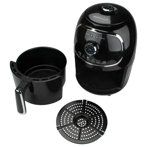 Brentwood 2QT Small Electric Air Fryer (Model AF-202BK)