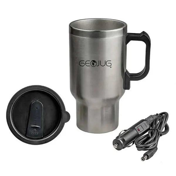 Brentwood GeoJug CMB-16C 16 oz. Electric Travel Mug with Car Adapter