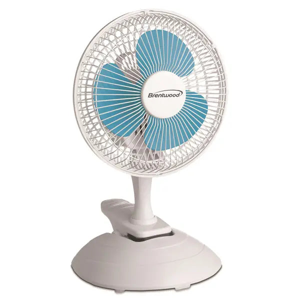 6IN CONVRTBL CLIP FAN WHT