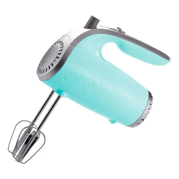 Brentwood HM-48BL 5-Speed Electric Hand Mixer with Chrome Beaters and Ergonomic Handle