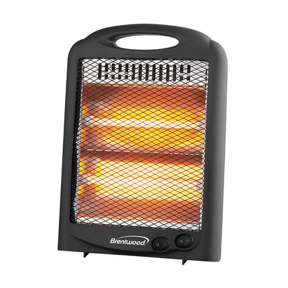 Brentwood(R) 600W Portable Space Heater with Safety Features and Two Heat Settings