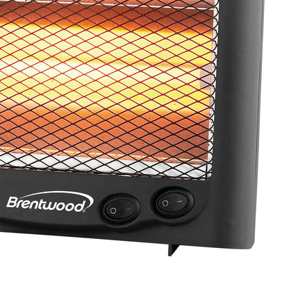 Brentwood(R) 600W Portable Space Heater with Safety Features and Two Heat Settings