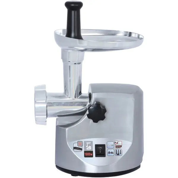 Brentwood Select MG-1800S Heavy Duty Meat Grinder with 3 Cutting Discs and Sausage Attachments