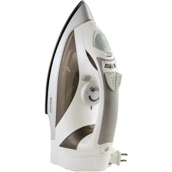 Brentwood MPI-59W Steam Iron with 1,200 Watts and Multiple Settings
