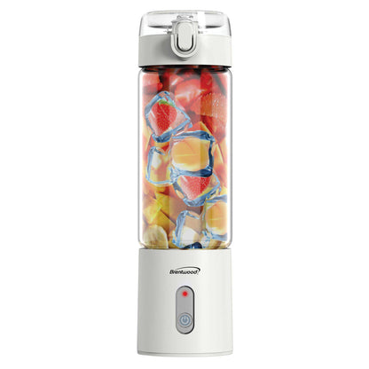 BRENTWOOD RJB-100W 17-Ounce Portable USB Personal Blender, White