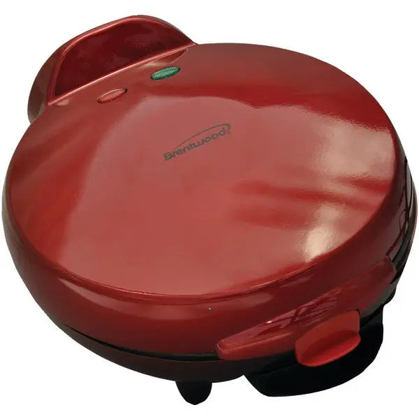 Brentwood(R) Just for Fun TS-120 Red Quesadilla Maker with 8-Inch Hot Plate and Nonstick Surfaces