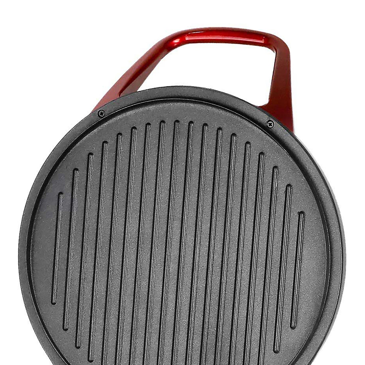 Brentwood TS-124R 12-Inch Non-Stick Pizza Maker with Dual-Heat Lid and 30-Minute Timer