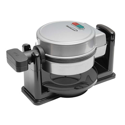 Brentwood TS-231S 5-Inch Flip Belgian Waffle Maker, Silver
