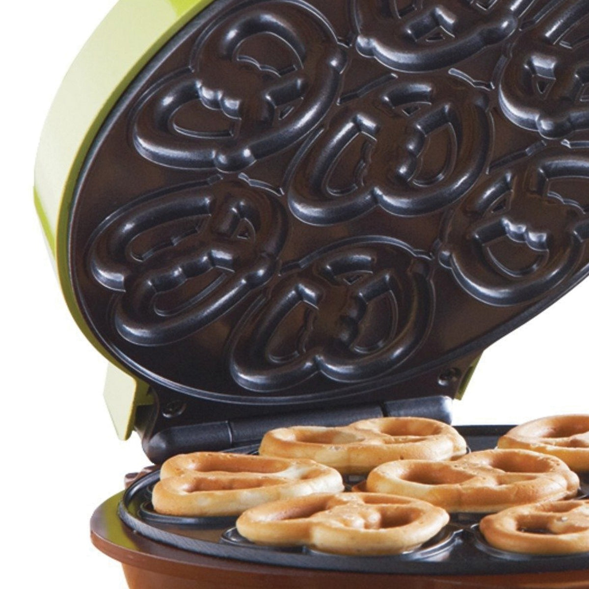 BRENTWOOD(R) JUST FOR FUN Mini Pretzel Maker TS-251 - 1,000 Watts, Easy to Clean, Cool-Touch Handles