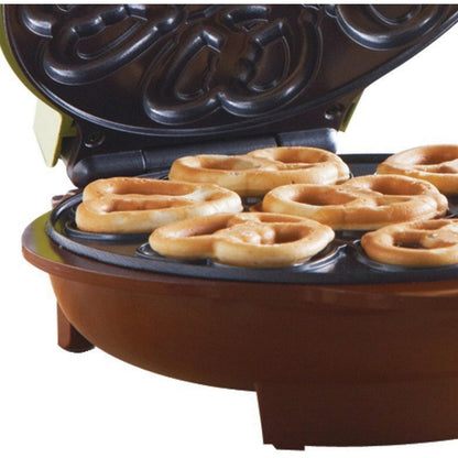 BRENTWOOD(R) JUST FOR FUN Mini Pretzel Maker TS-251 - 1,000 Watts, Easy to Clean, Cool-Touch Handles