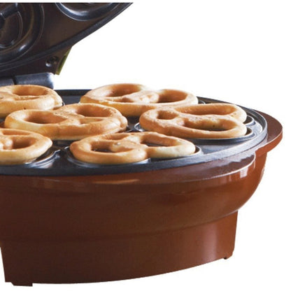 BRENTWOOD(R) JUST FOR FUN Mini Pretzel Maker TS-251 - 1,000 Watts, Easy to Clean, Cool-Touch Handles